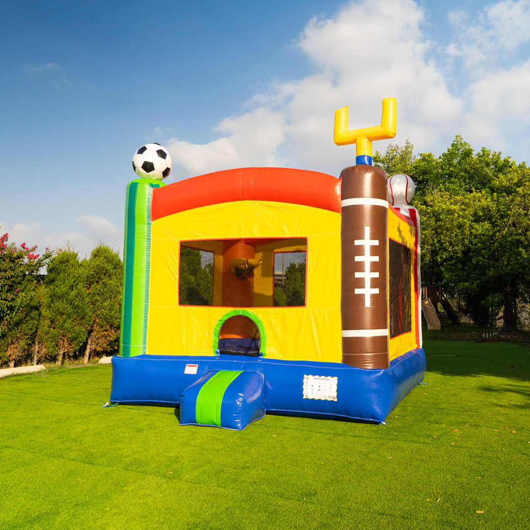 HeroKiddo Sports Commercial Grade Bounce House for Kids and Adults (with Blower)